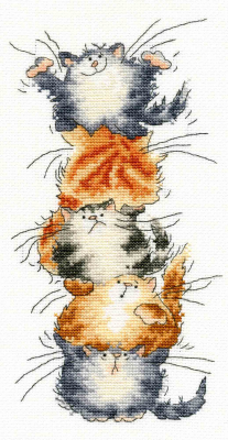 click here to view larger image of Top Cat (counted cross stitch kit)