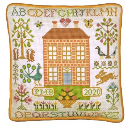 click here to view larger image of Orchard House Tapestry (needlepoint kit)
