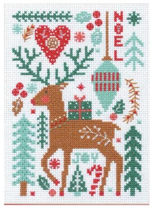 click here to view larger image of Nordic Winter (counted cross stitch kit)