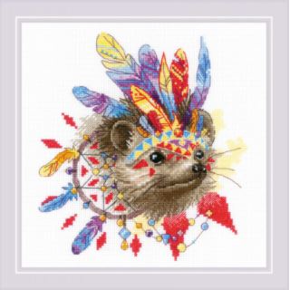 click here to view larger image of Thorny Tribe (counted cross stitch kit)