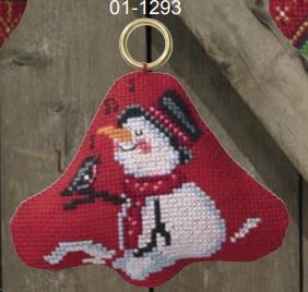 click here to view larger image of Snowman (counted cross stitch kit)