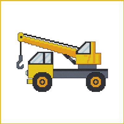 click here to view larger image of Construction Truck - Hook Crane (chart)