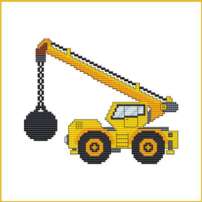click here to view larger image of Construction Truck - Ball Crane (chart)