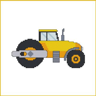 click here to view larger image of Construction Truck - Asphalt Roller (chart)