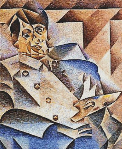 click here to view larger image of Portrait of Pablo Picasso (chart)
