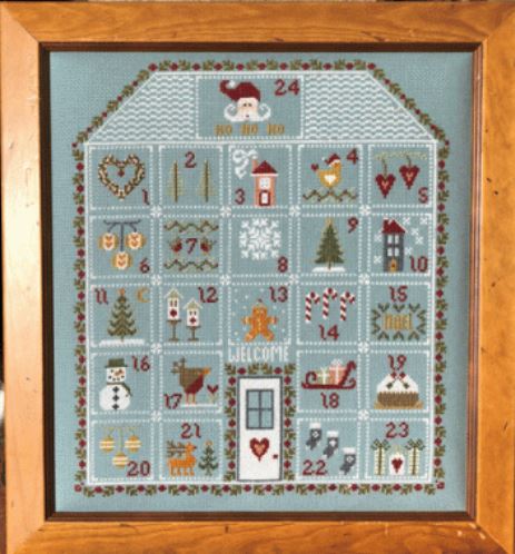 click here to view larger image of Advent House (KIT) (counted cross stitch kit)