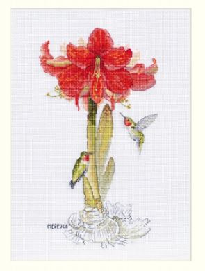 click here to view larger image of Amaryllis (counted cross stitch kit)