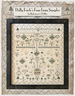 click here to view larger image of Dolly Fowles Four Lions Sampler (chart)