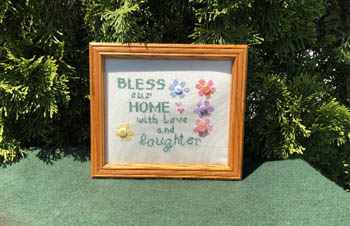 click here to view larger image of Bless Our Home (chart)