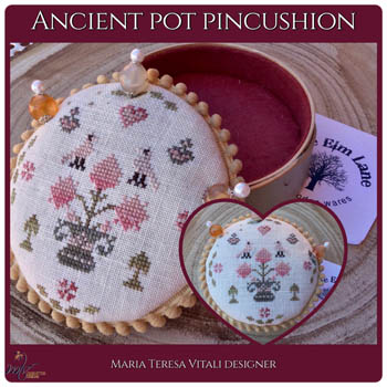 click here to view larger image of Ancient Pot Pincushion (chart)