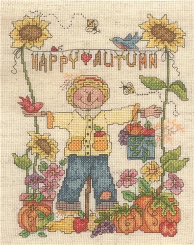 click here to view larger image of Happy Autumn - Robin Kingsley (chart)