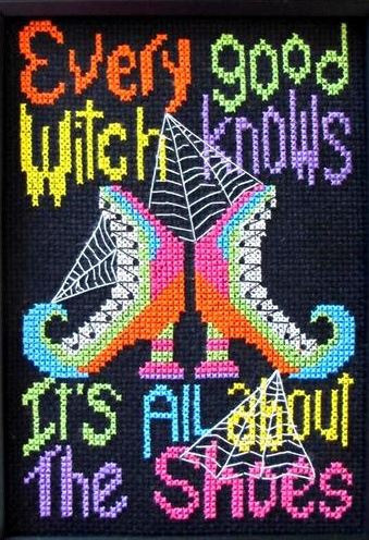 click here to view larger image of Good Witch Kit (counted cross stitch kit)