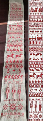click here to view larger image of Christmas Banner Sampler (chart)