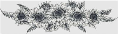 click here to view larger image of Sunflower Banner (chart)
