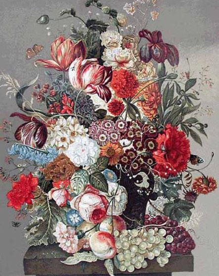 click here to view larger image of Bouquet of Flowers - Joseph Nigg (chart)