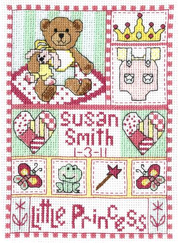 click here to view larger image of Little Princess Kit (counted cross stitch kit)