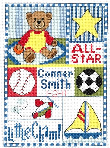 click here to view larger image of Little Champ Kit (counted cross stitch kit)