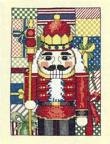 click here to view larger image of Nutcracker on Guard Kit (counted cross stitch kit)