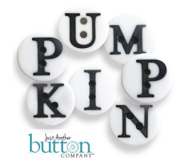 click here to view larger image of Just for Fun - Pumpkin (buttons)