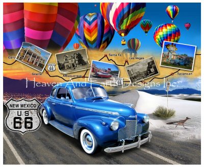 click here to view larger image of New Mexico Route 66 (chart)
