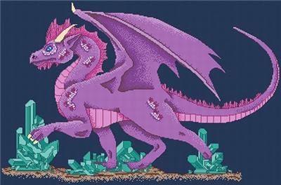 click here to view larger image of Amethyst Dragon (chart)