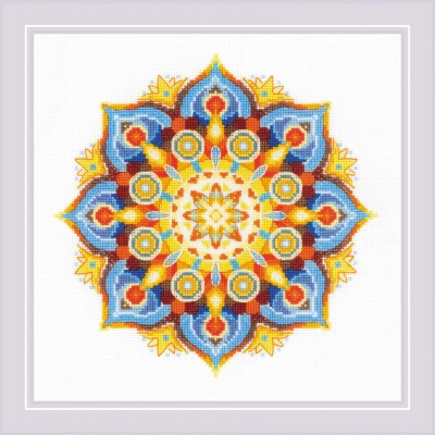click here to view larger image of Energy Mandala (counted cross stitch kit)