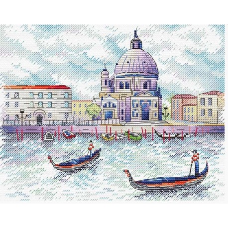 click here to view larger image of Spirit of Venice (counted cross stitch kit)
