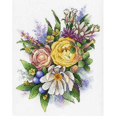 click here to view larger image of Spring Melody (counted cross stitch kit)