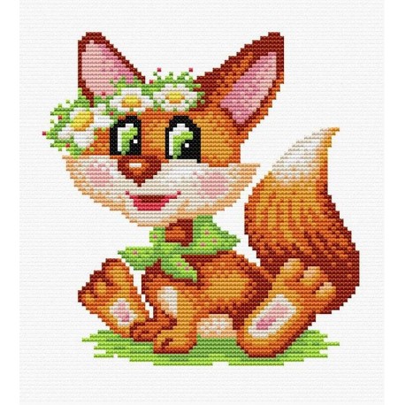 click here to view larger image of Red Guest (counted cross stitch kit)