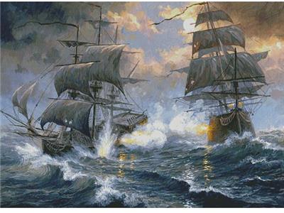 click here to view larger image of Battle on the High Seas (Large) (chart)