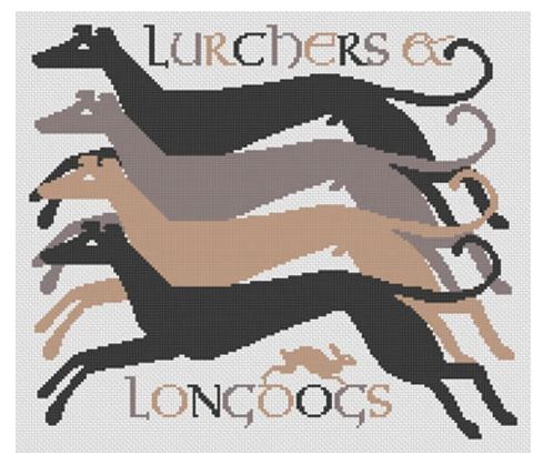 click here to view larger image of Lurchers and Longdogs (chart)