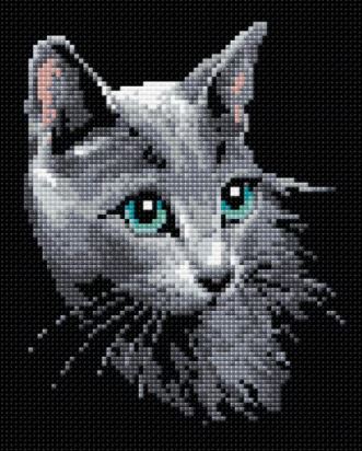 click here to view larger image of Russian Blue (Diamond Embroidery)