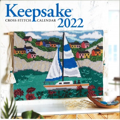 click here to view larger image of Cross Stitch and Needlework 2022 Keepsake Calendar (chart)