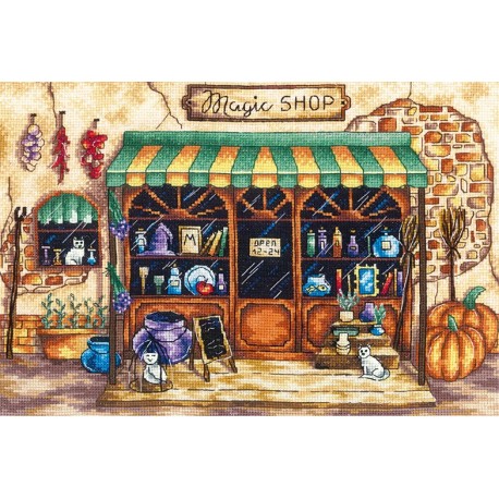 click here to view larger image of Magic Shop (counted cross stitch kit)