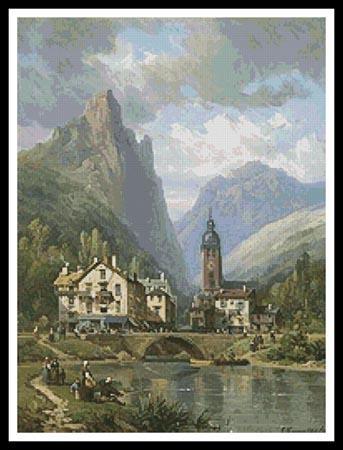 click here to view larger image of An Alpine Village (chart)