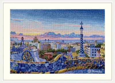 click here to view larger image of Barcelona (counted cross stitch kit)