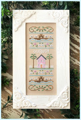 click here to view larger image of Sampler of the Month - August (chart)