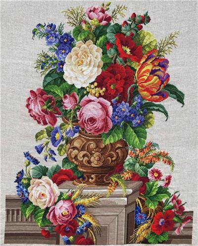 click here to view larger image of Still Life of Flowers Vase (chart)