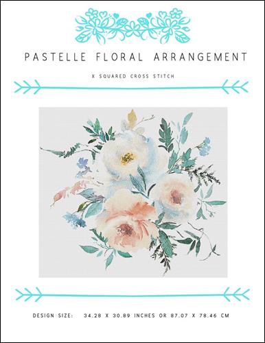 click here to view larger image of Pastelle Floral Arrangement (chart)