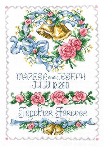 click here to view larger image of Wedding Bell Sampler - Ursula Michael (chart)