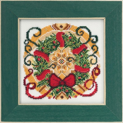 click here to view larger image of Winter Mandala  2021 (counted cross stitch kit)