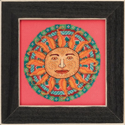 click here to view larger image of Summer Mandala 2021 (counted cross stitch kit)