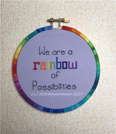 click here to view larger image of Magnificent Minis - Rainbow of Possibilities (chart)