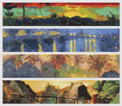 click here to view larger image of Panel Series - Landscapes (chart)