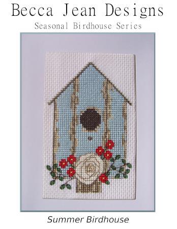 click here to view larger image of Summer Birdhouse - Seasonal Birdhouse Series (chart)
