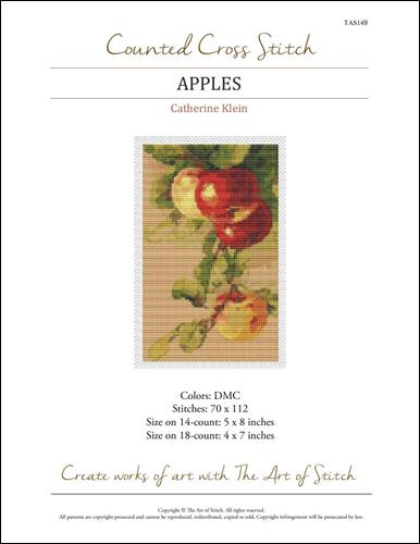 click here to view larger image of Apples (Catherine Klein) (chart)