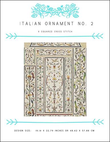 click here to view larger image of Italian Ornament No 2 (chart)