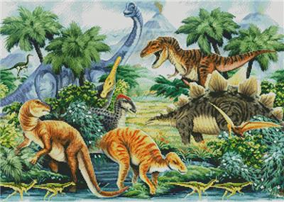click here to view larger image of Dino Valley Landscape (chart)