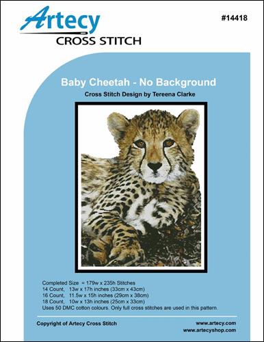 click here to view larger image of Baby Cheetah (No Background) (chart)