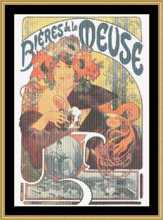 click here to view larger image of Bieres De Le Meuse - Mucha (chart)